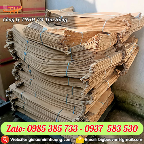 Bao PP ghép giấy xi măng đựng vât liệu công nghiệp