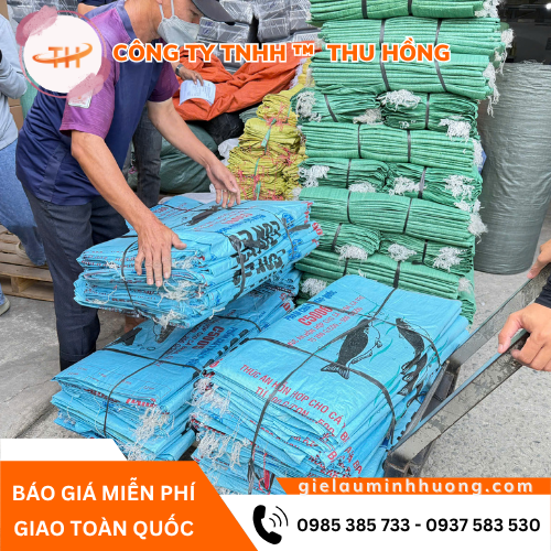 Bao tải cám cò cũ giá sỉ ổn định lâu dài Bao tải cám cò cũ giá sỉ ổn định lâu dài