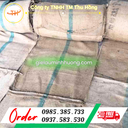 Bao tải đay cũ đã qua sử dụng  Bao tải đay cũ đã qua sử dụng