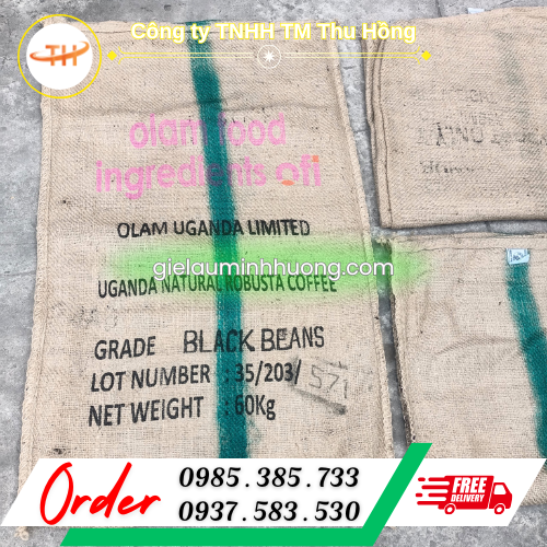 Bao tải đay cũ dày dặn chống thấm Bao tải đay cũ dày dặn chống thấm