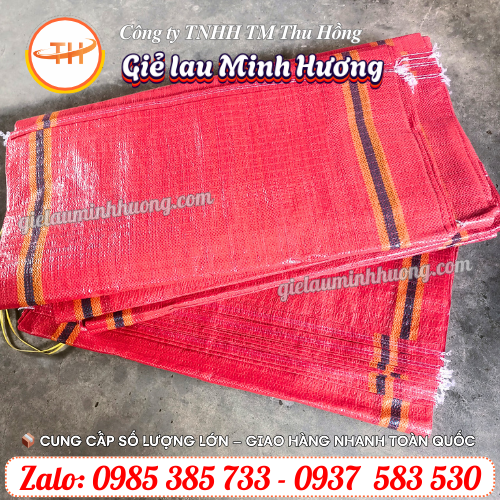 Bao tải đỏ 40kg Bao tải đỏ 40kg