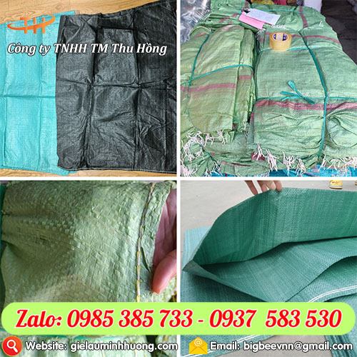 Bao tải đóng hàng loại mỏng đủ cỡ lớn - nhỏ