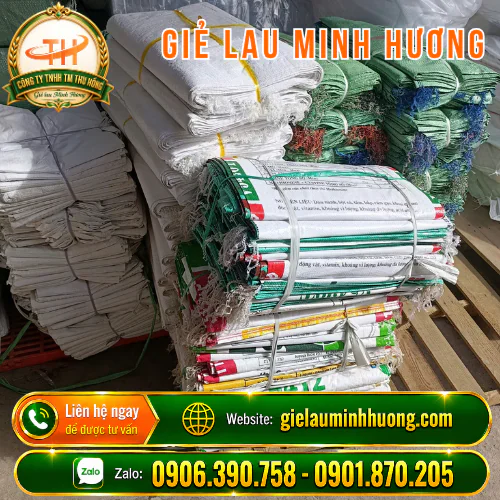 Bao tải dứa 25kg 50kg 100kg Bao tải dứa 25kg 50kg 100kg khác nhau như thế nào