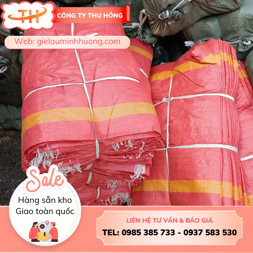 10000 bao tải dứa đỏ Bao tải dứa đỏ đóng hàng tiện lợi - giá rẻ tiết kiệm