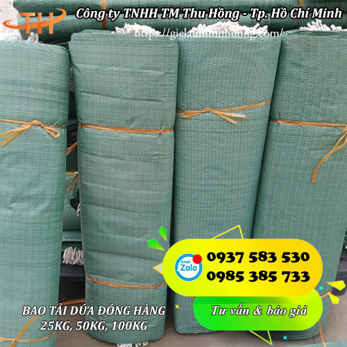 bao tải dứa đóng hàng 100kg cỡ 90 x 120 bao tải dứa đóng hàng 100kg cỡ 90 x 120