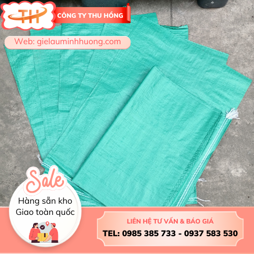 Bao tải dứa đựng đá viên 50x70 Bao tải dứa đựng đá viên 50x70