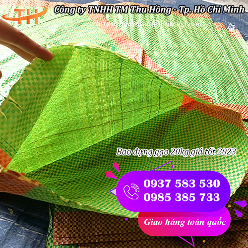 bao tải dứa đựng gạo 20kg may đáy miệng hở bao tải dứa đựng gạo 20kg may đáy miệng hở