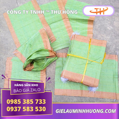 Bao tải dứa đựng gạo đủ loại 5kg - 100kg Bao tải dứa đựng gạo đủ loại 5kg - 100kg