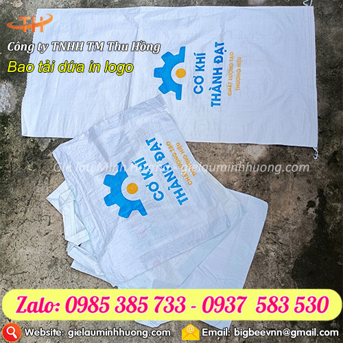 Bao tải dứa in logo giá rẻ tại TPHCM Bao tải dứa in logo giá rẻ tại TPHCM