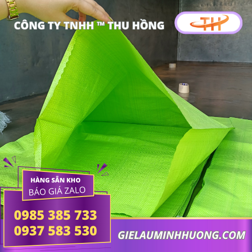 Bao tải dứa loại 25kg đóng hàng Bao tải dứa loại 25kg nhựa PP bền chắc