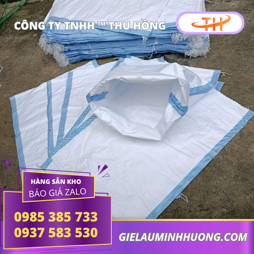 Bao tải dứa loại 25kg đóng hàng Bao tải dứa loại 25kg size 50x80 đựng nông sản