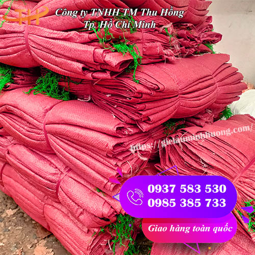 bao tải dứa màu đỏ giá rẻ bán ở đâu TPHCM