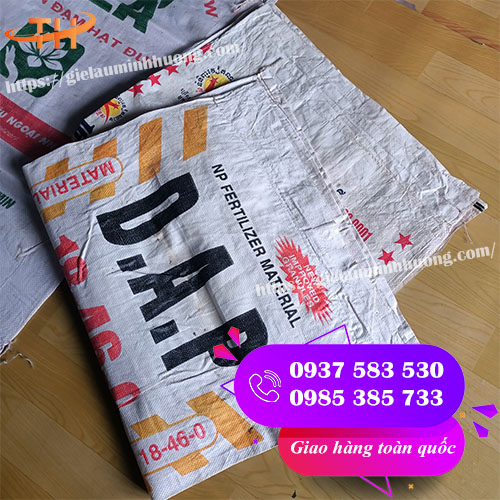 bao tải dứa mới, cũ