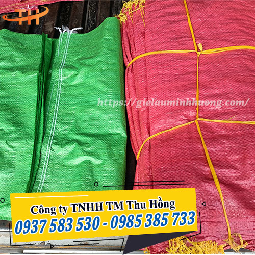 Bao tải dứa nhiều màu