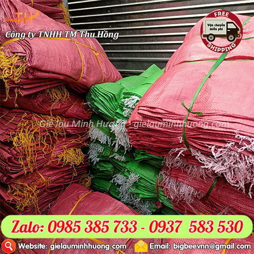 Bao tải dứa PP bao tải nhiều màu Bao tải dứa PP bao tải nhiều màu