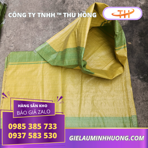 Bao tải dứa PP đựng gạo bền chắc Bao tải dứa PP đựng gạo bền chắc