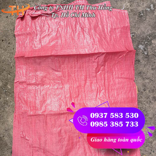 bao tải dứa pp màu đỏ