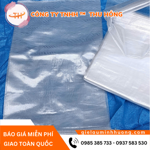 Bao tải dứa trong suốt 5kg - 10kg đóng nông sản, đồ khô Bao tải dứa trong suốt 5kg - 10kg đóng nông sản, đồ khô