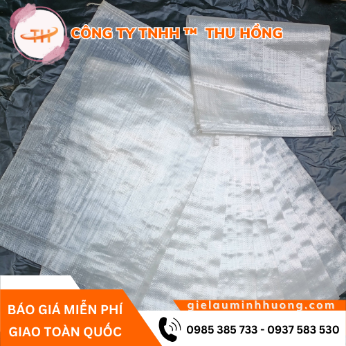 Bao tải dứa trong suốt giá sỉ tận gốc tại Thu Hồng Bao tải dứa trong suốt giá sỉ tận gốc tại Thu Hồng