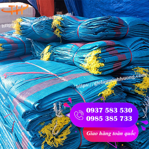 bao tải dứa xanh dương