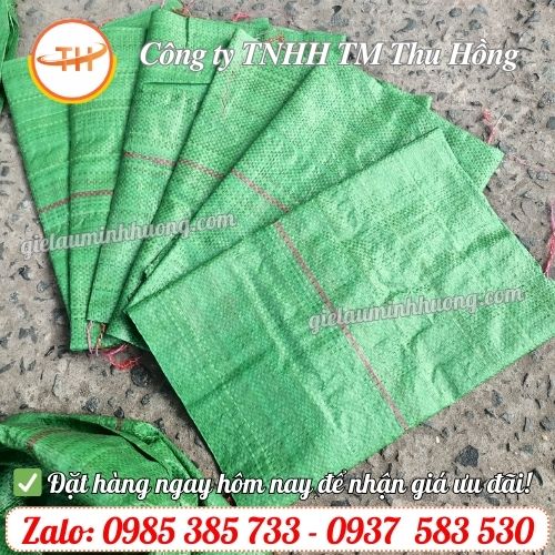 Bao tải đựng đá may sẵn Bao tải đựng đá may sẵn