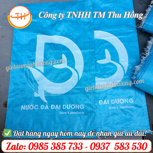 Bao tải đựng đá PP dệt chống thấm nước Bao tải đựng đá PP dệt chống thấm nước