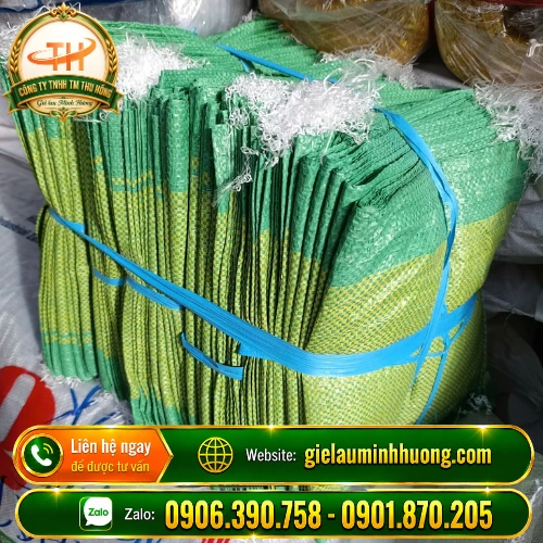 Bao tải đựng gạo 10kg chịu lực khó rách Bao tải đựng gạo 10kg chịu lực khó rách