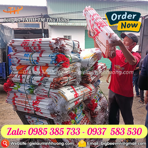 Bao tải đựng xà bần đã qua sử dụng 01 lần Bao tải đựng xà bần đã qua sử dụng 01 lần