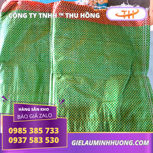 Bao tải gạo 15kg chịu lực tốt Bao tải gạo 15kg chịu lực tốt