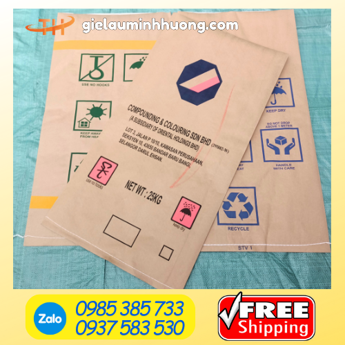 Bao tải giấy in logo giá rẻ tại TPHCM Bao tải giấy in logo giá rẻ tại TPHCM