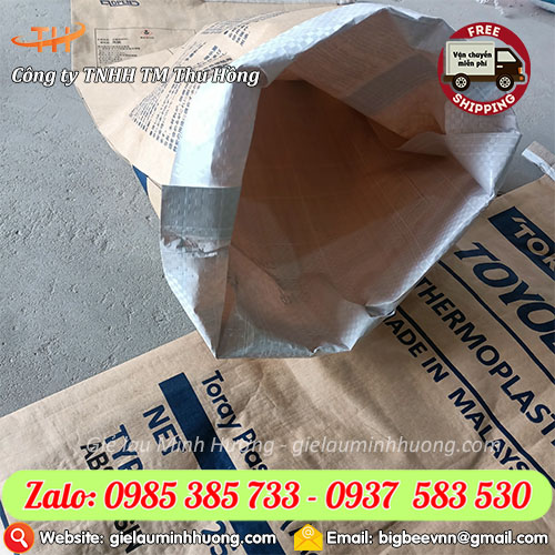 Bao tải giấy KP đựng 25kg, 50kg loại 2 lớp Bao tải giấy KP đựng 25kg, 50kg loại 2 lớp