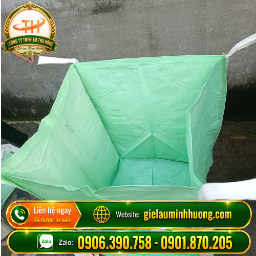 Bao tải jumbo đóng hàng công nghiệp khối lượng lớn Bao tải jumbo đóng hàng công nghiệp khối lượng lớn