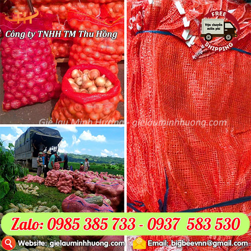 Bao tải leno sản xuất bằng nhựa PP Bao tải leno sản xuất bằng nhựa PP