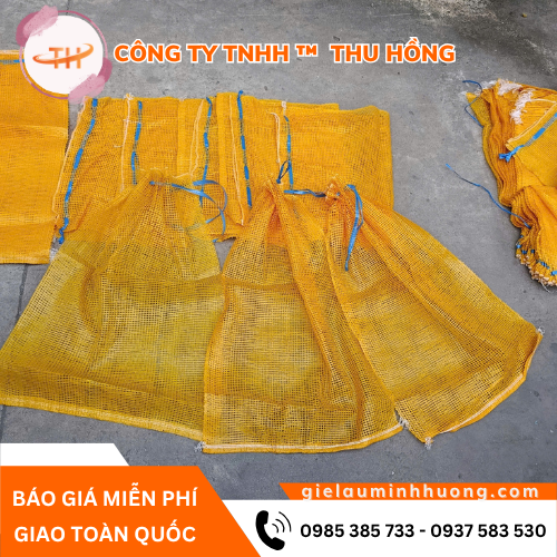 Bao tải lưới đựng nông sản rau củ giá sỉ cực rẻ Bao tải lưới đựng nông sản rau củ giá sỉ cực rẻ