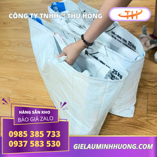 Bao tải nhựa tái chế đa năng Bao tải nhựa tái chế đa năng