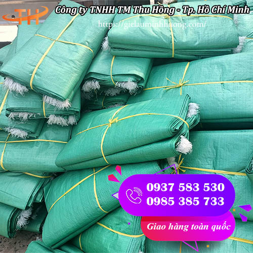 Bao tải PP dệt của Thu Hồng kích thước 90x120 Bao tải PP dệt của Thu Hồng kích thước 90x120