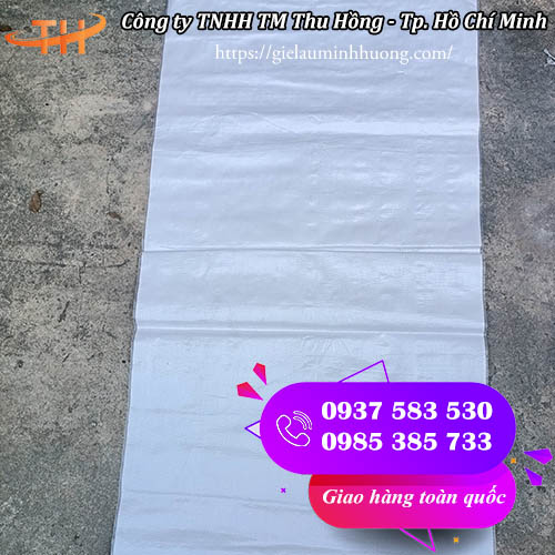 bao tải trắng cỡ 60 x 110 bao tải trắng cỡ 60 x 110