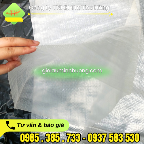 Bao tải trong suốt đựng từ 5kg đến 100kg Bao tải trong suốt đựng từ 5kg đến 100kg