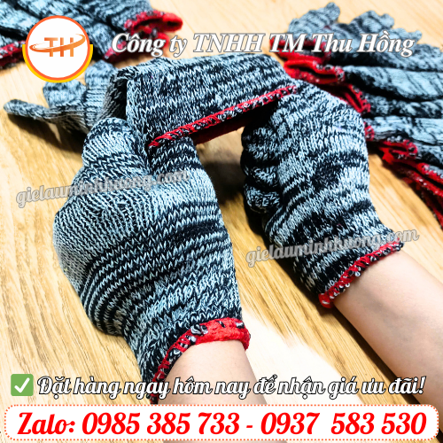 Bao tay bảo hộ len muối tiêu giá rẻ tiết kiệm cho doanh nghiệp Bao tay bảo hộ len muối tiêu giá rẻ tiết kiệm cho doanh nghiệp