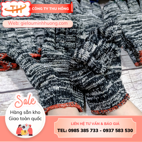 Bao tay bảo hộ muối tiêu 100g Bao tay bảo hộ muối tiêu 100g chống trơn, tăng độ bám cho tay