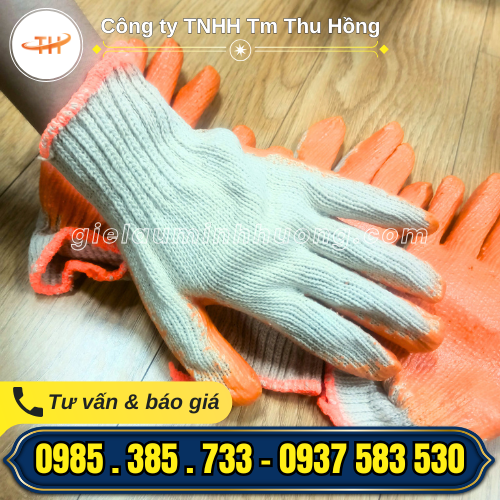 Bao tay bảo hộ phủ nhựa cho công nghiệp  Bao tay bảo hộ phủ nhựa cho công nghiệp