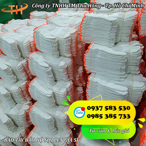 bao tay bảo hộ sợi len cho công nhân bao tay bảo hộ sợi len cho công nhân