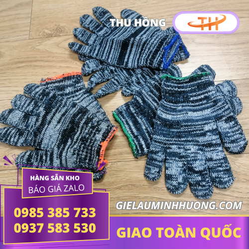Bao tay bảo hộ sợi len muối tiêu đủ loại 40g - 100g Bao tay bảo hộ sợi len muối tiêu đủ loại 40g - 100g