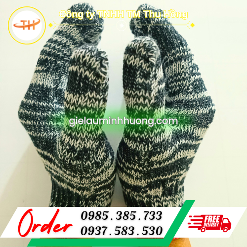 Bao tay len bảo hộ lao động muối tiêu