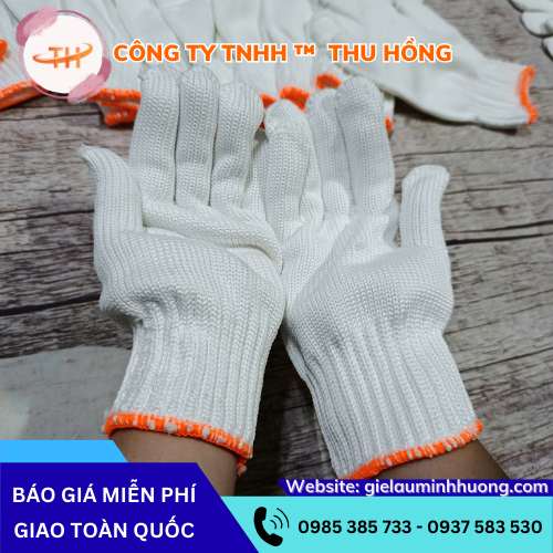 Bao tay len poly 70g cổ dài cháy hàng liên tục tại TPHCM Bao tay len poly 70g cổ dài cháy hàng liên tục tại TPHCM