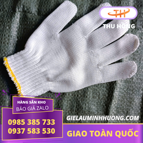 Bao tay len sợi poly dệt kim Bao tay len sợi poly dệt kim