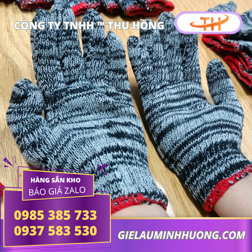 Bao tay muối tiêu 40gr viền đỏ phù hợp sử dụng hằng ngày Bao tay muối tiêu 40gr viền đỏ phù hợp sử dụng hằng ngày