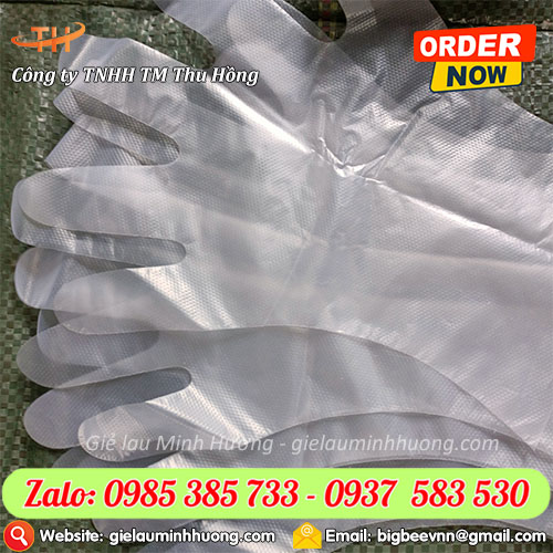 Bao tay nilon giá rẻ an toàn size nam nữ Bao tay nilon giá rẻ an toàn size nam nữ