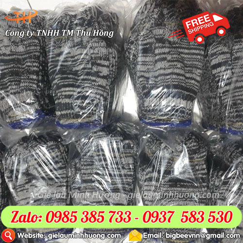 Bao tay sợi len màu muối tiêu giá sỉ từ 500 đôi Bao tay sợi len màu muối tiêu giá sỉ từ 500 đôi