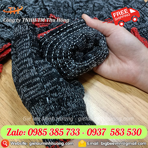 Bao tay sợi len màu muối tiêu siêu co giãn Bao tay sợi len màu muối tiêu siêu co giãn